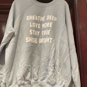 Spiritual Gangster Light Blue Sweatshirt